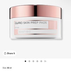 2 BeautyBio GloPRO Skin Prep Pads